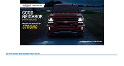 Desktop Screenshot of goodneighborchevydealers.com